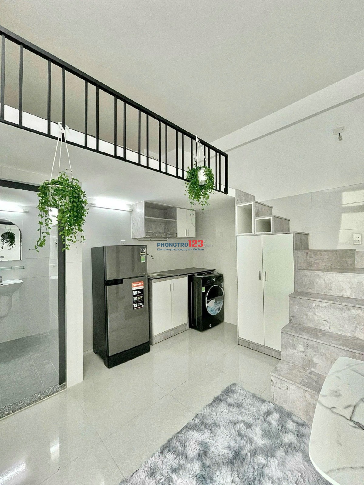 CHO THUÊ PHÒNG TRỌ CÓ GÁC VẠN KIẾP FULL NỘI THẤT CỬA SỔ LỚN GẦN PHAN ĐĂNG LƯU - PHÚ NHUẬN