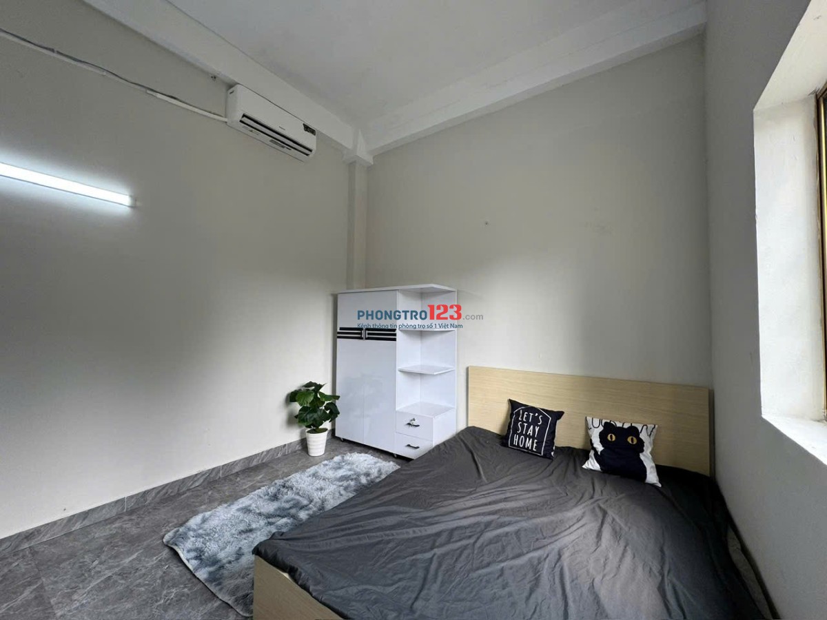 Cho Thuê Căn Hộ Studio 30m2 – Full Nội Thất – Ban Công / Máy Giặt Riêng– Khu ETown, Tân Bình