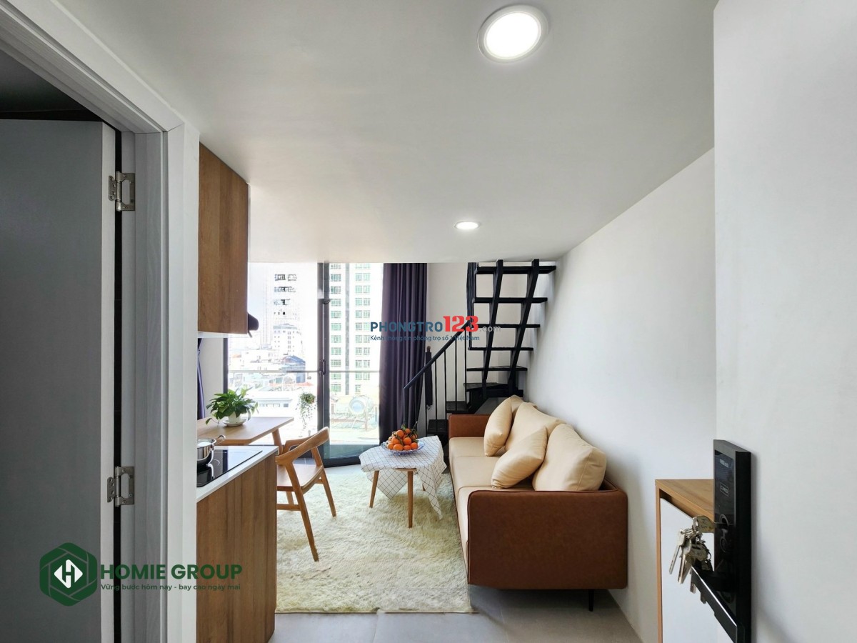 Siêu phẩm gác thoáng mát cử sổ lớn ánh sáng trời