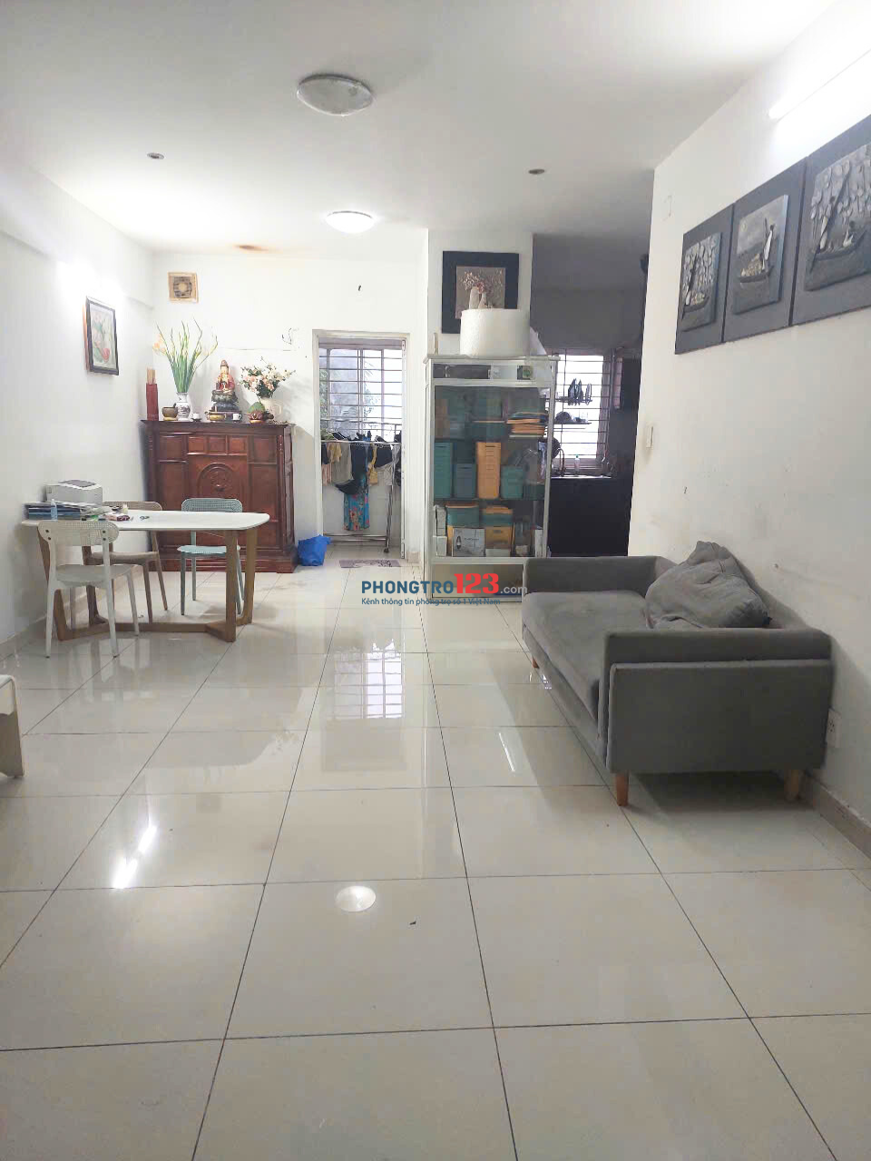 Ở GHÉP PHÒNG MASTER (NAM) - CĂN GÓC CHUNG CƯ PHÚ THẠNH - FULL NỘI THẤT - BAO ĐIỆN NƯỚC