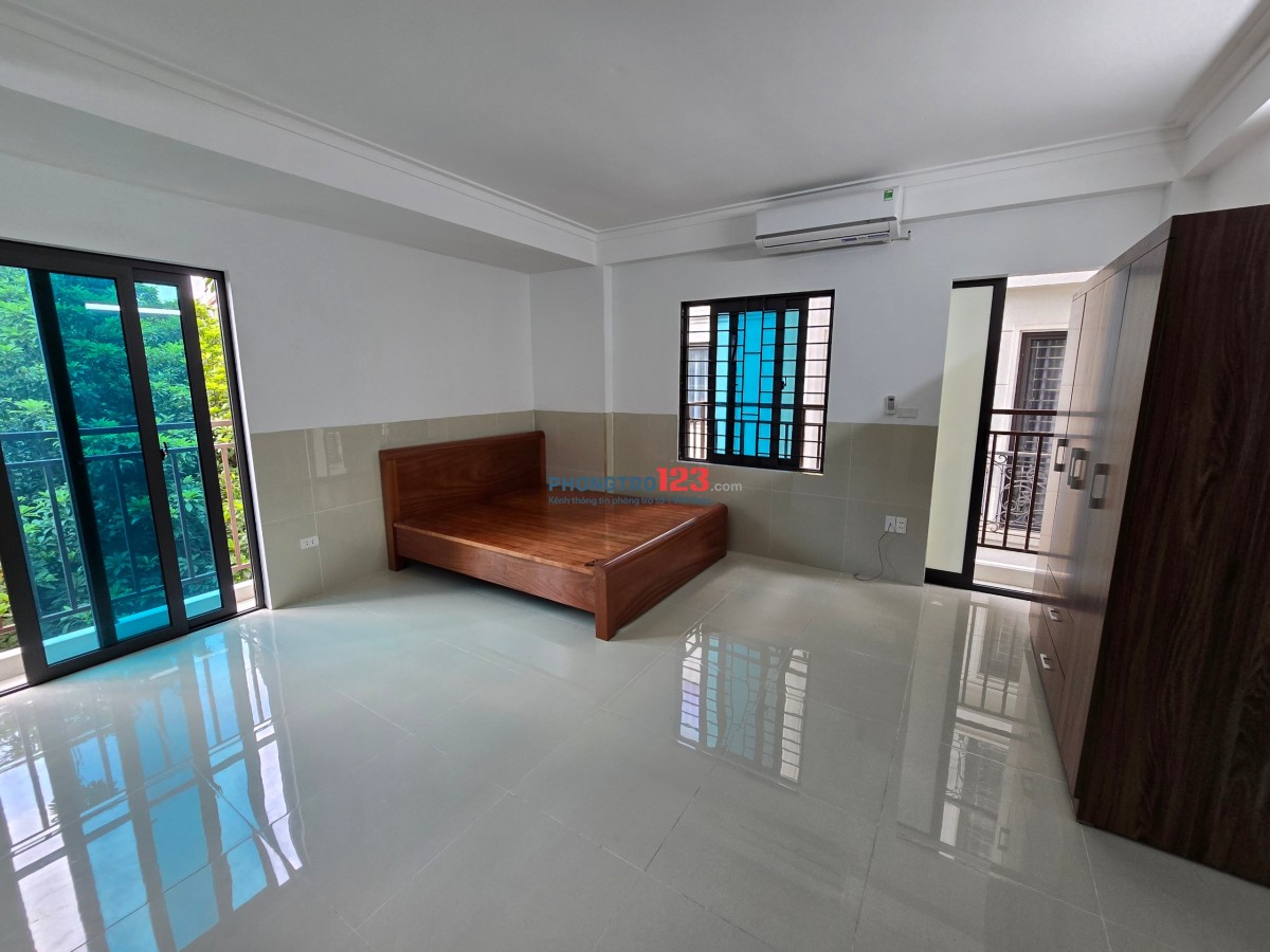 Phòng 35m2 đủ đồ điều hoà có thang máy - nhà mới xây 9/25 trung tâm 322/22 Mỹ Đình làng Nhân Mỹ