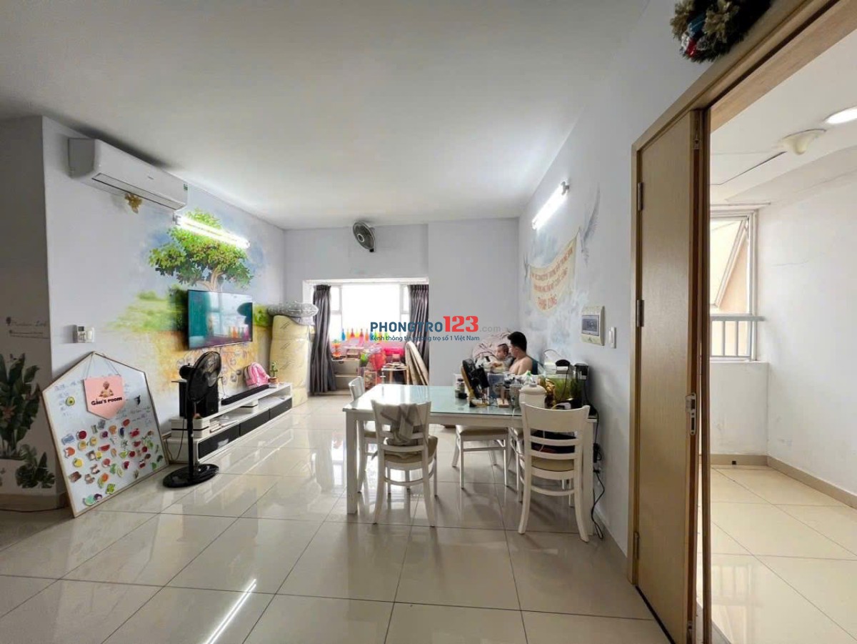 Cho thuê chung cư Phúc Yên 2, Tân Bình, 137m2, 3pn, 2wc, NT, 12tr/th