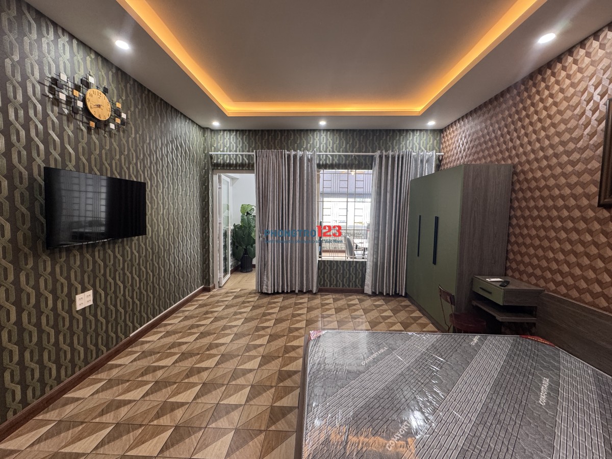 CĂN HỘ 1PN RỘNG 45m2NGAY ĐƯỜNG ĐIỆN BIÊN PHỦĐI BỘ QUA TRƯỜNG ĐẠI HỌC HỒNG BÀNG, UEFmới 100%