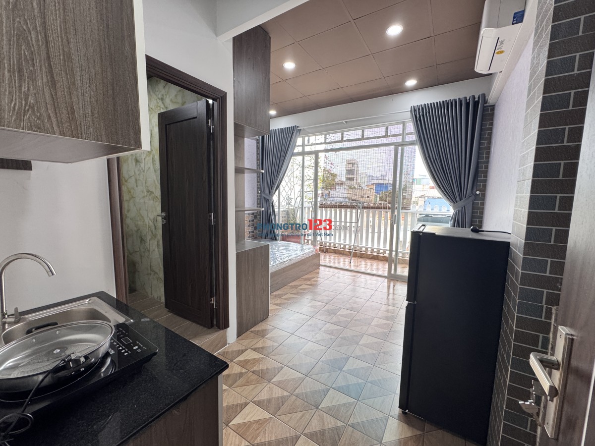 CĂN HỘ 1PN RỘNG 45m2NGAY ĐƯỜNG ĐIỆN BIÊN PHỦĐI BỘ QUA TRƯỜNG ĐẠI HỌC HỒNG BÀNG, UEFmới 100%