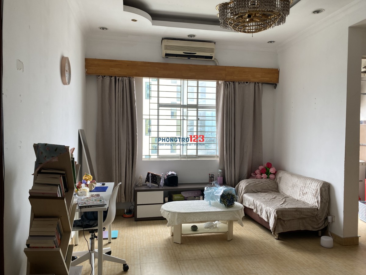 TÌM NỮ Ở GHÉP TRONG CHUNG CƯ 2 PN