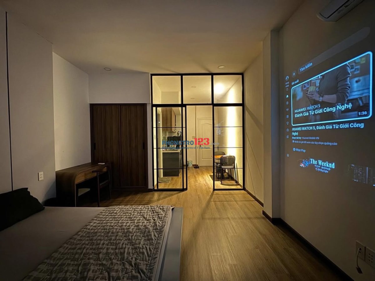 Cho thuê căn hộ studio tách bếp full nội thất hiện đại Quận 7