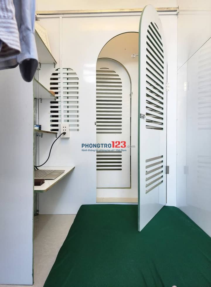 SLEEPBOX ĐẦY ĐỦ NỘI THẤT RIÊNG TƯ 419 CÁCH MẠNG THÁNG 8, QUẬN 10