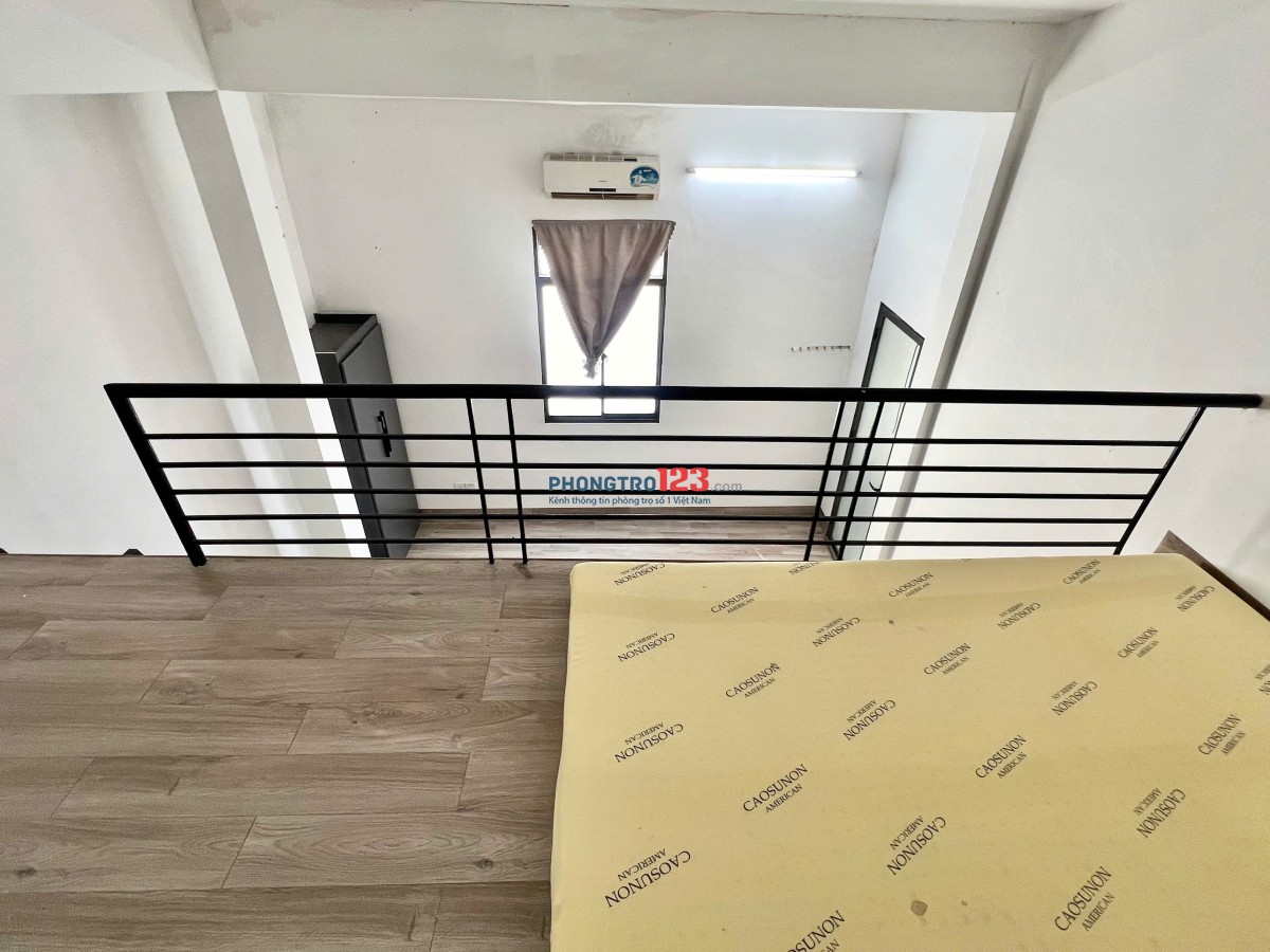 Cho Thuê Phòng Có Gác 30m2 – Full Nội Thất – Cửa Sổ Trời / Ban Công– Gần Sân Bay, Tân Bình
