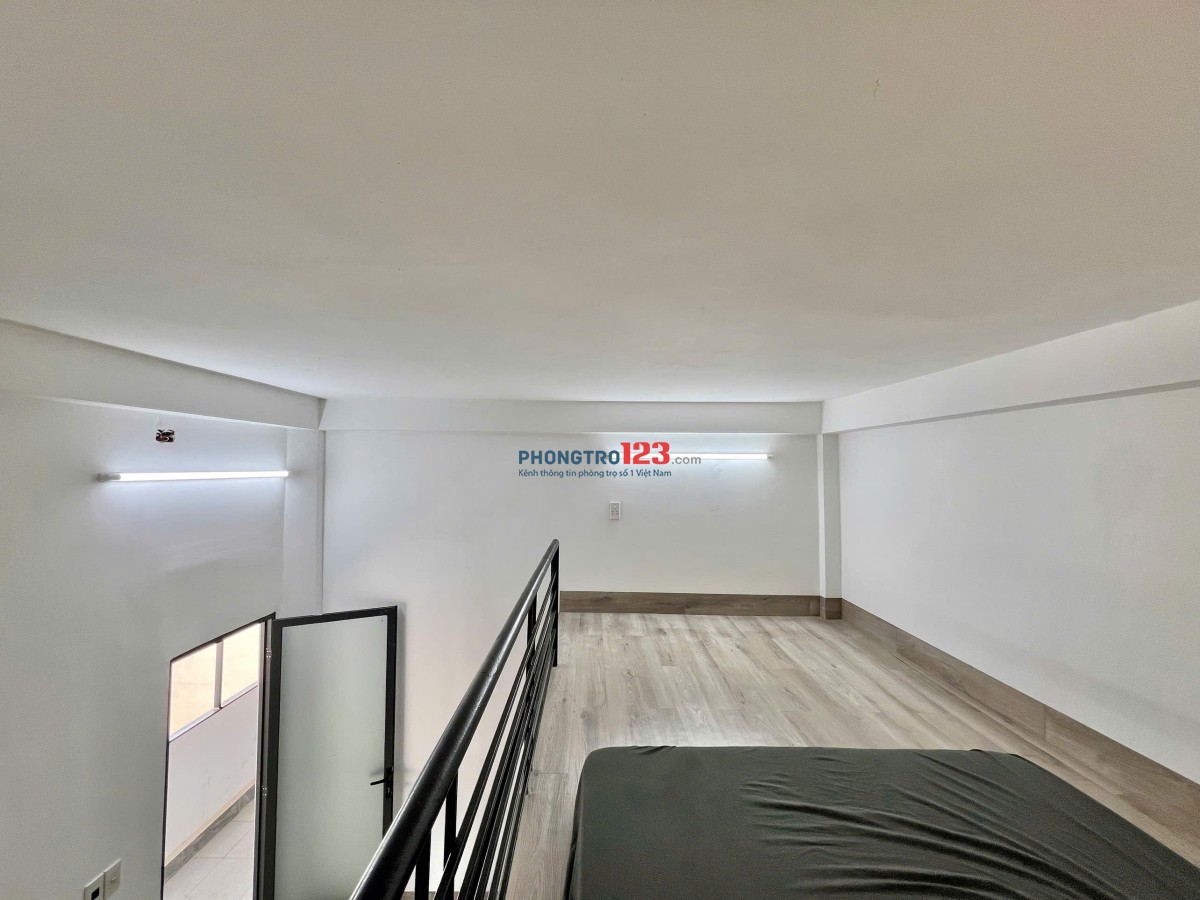 Cho Thuê Phòng Có Gác 30m2 – Full Nội Thất – Cửa Sổ Trời / Ban Công– Gần Sân Bay, Tân Bình
