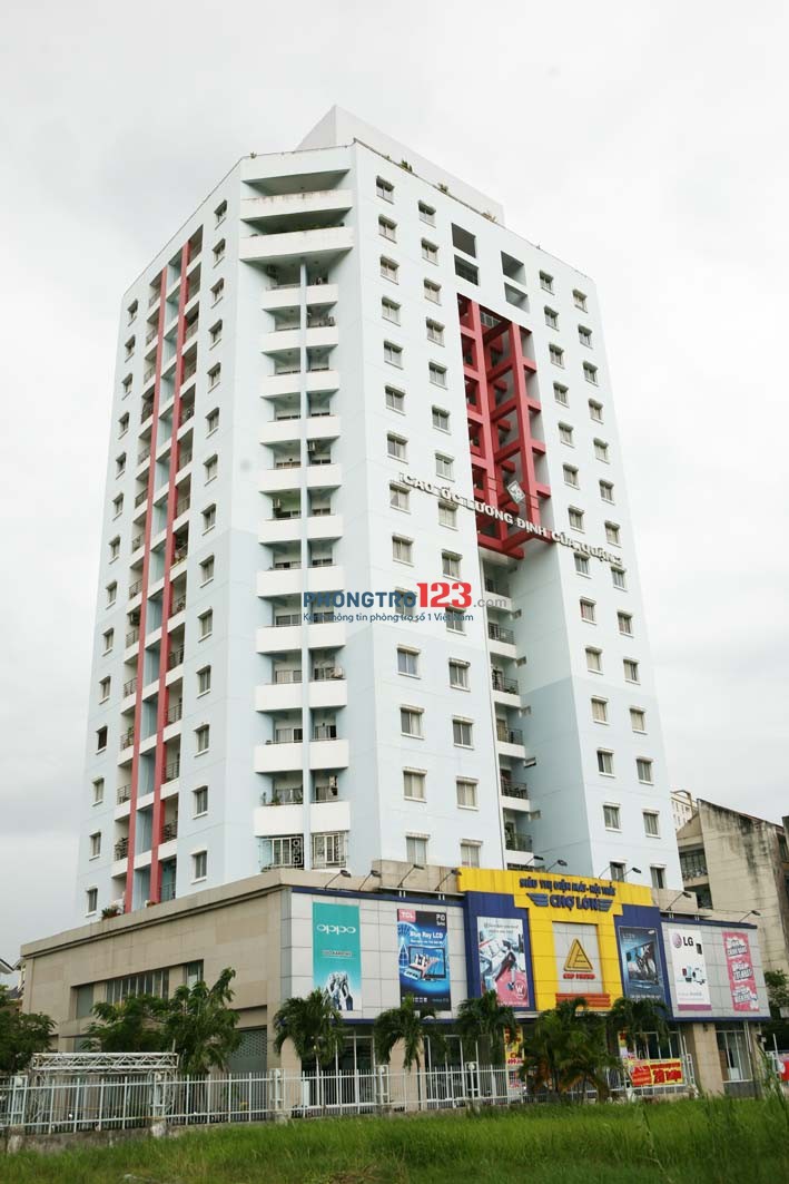 Căn hộ Cao ốc Lương Định Của, 2PN, 84m2 cho thuê 12tr