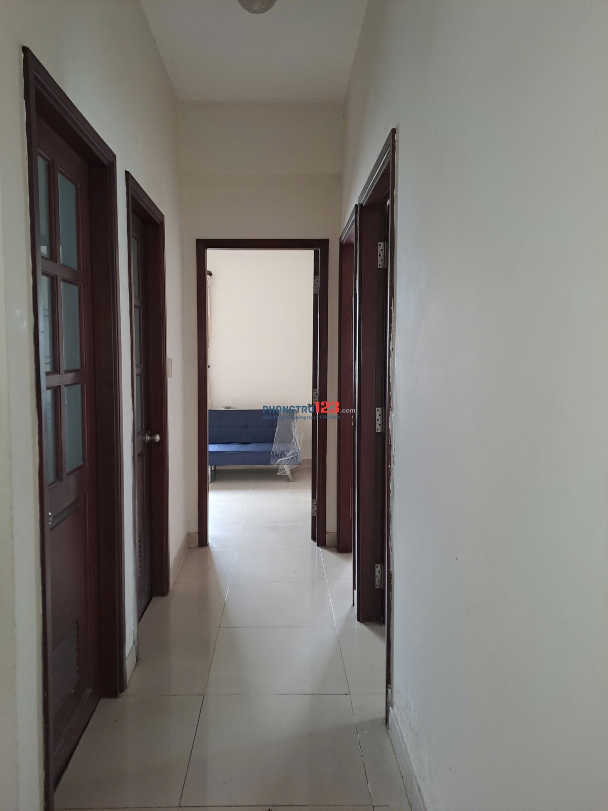 Căn hộ Cao ốc Lương Định Của, 2PN, 84m2 cho thuê 12tr