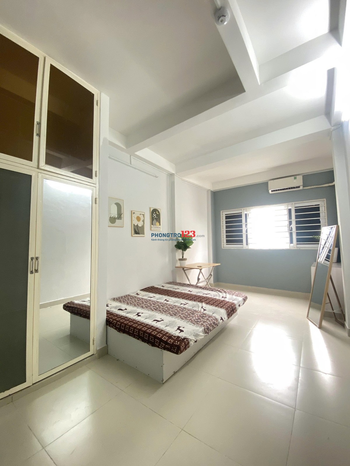 Studio Cho Thuê Cửa Sổ Trời Full Nội Thất Riêng Tư Ngay Học viện Hàng Không quận Tân Bình