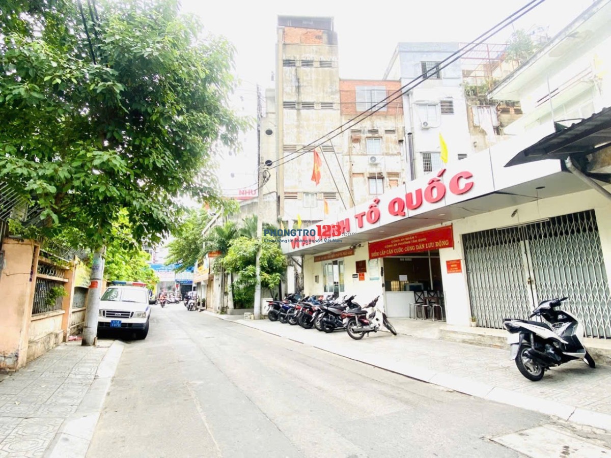 Cho thuê phòng cửa sổ Mã Lộ quận 1 đi bộ ra chợ Tân Định gần ĐH Kiến Trúc, ĐH Mở, ĐH Kinh Tế