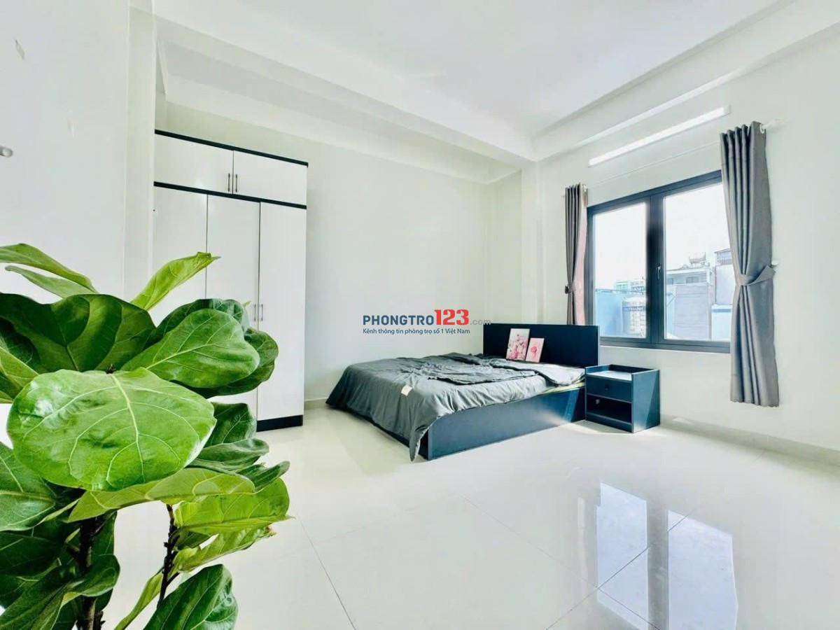 Phòng Studio Cửa Sổ Lớn Gần Đại Học Văn Lang, Chợ Bà Chiểu, Hàng Xanh