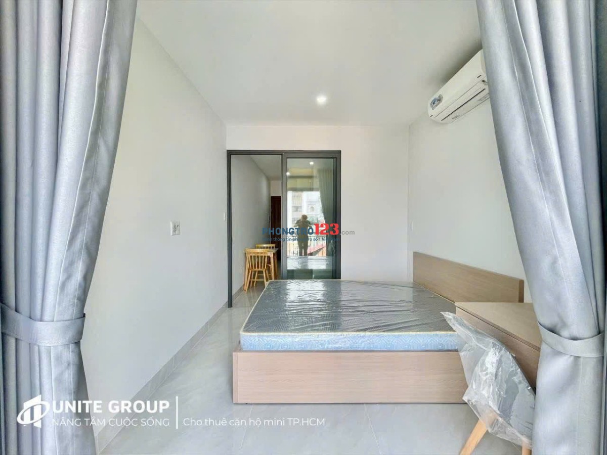 CHO THUÊ CHDV 1 PN BAN CÔNG - GẦN LOTTE, RMIT, CRESCENT MALL QUẬN 7