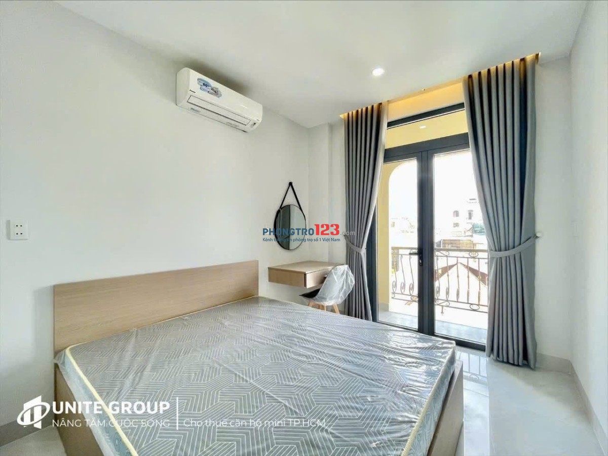 CHO THUÊ CHDV 1 PN BAN CÔNG - GẦN LOTTE, RMIT, CRESCENT MALL QUẬN 7