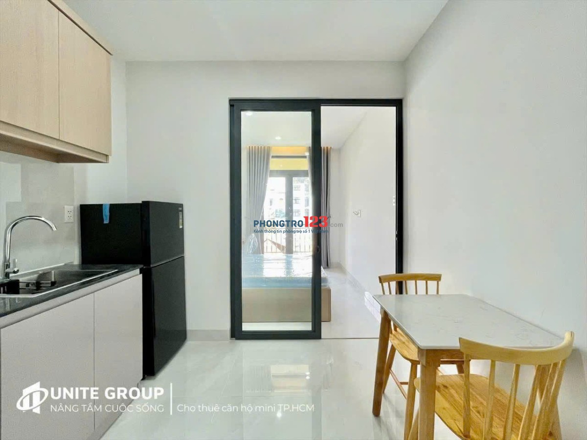 CHO THUÊ CHDV 1 PN BAN CÔNG - GẦN LOTTE, RMIT, CRESCENT MALL QUẬN 7