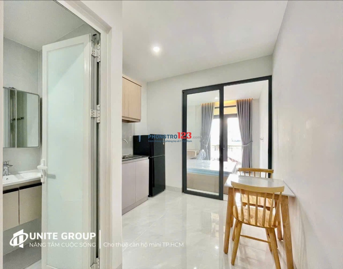 CHO THUÊ CHDV 1 PN BAN CÔNG - GẦN LOTTE, RMIT, CRESCENT MALL QUẬN 7