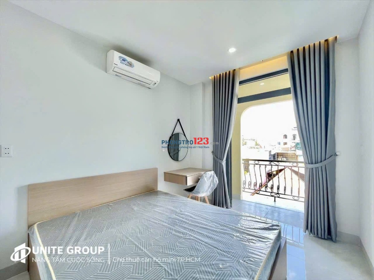 CHO THUÊ CHDV 1 PN BAN CÔNG - GẦN LOTTE, RMIT, CRESCENT MALL QUẬN 7