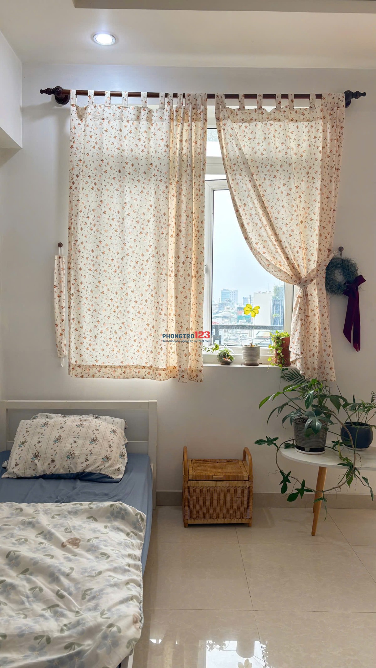 THUÊ NGAY CĂN HỘ STUDIO HOÀNG SA FULL NỘI THẤT, BAN CÔNG, KHÔNG GIAN ẤM CÚNG GẦN QUẬN 1 VÀ QUẬN 3