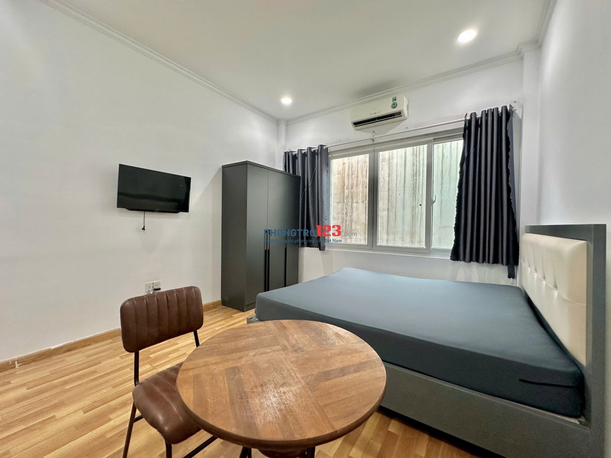 CHO THUÊ CĂN HỘ MINI NGAY QUẬN 3 GẦN CV LÊ VĂN TÁM, HỒ CON RÙA, FULL NỘI THẤT, CỬA SỔ TRỜI TO