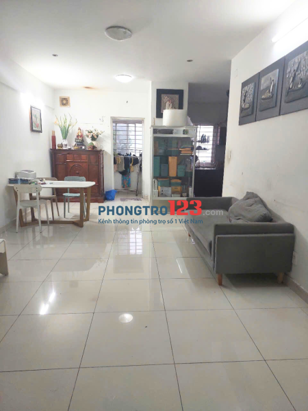 Ở GHÉP PHÒNG MASTER (NỮ) - CĂN GÓC CHUNG CƯ PHÚ THẠNH - FULL NỘI THẤT - BAO ĐIỆN NƯỚC