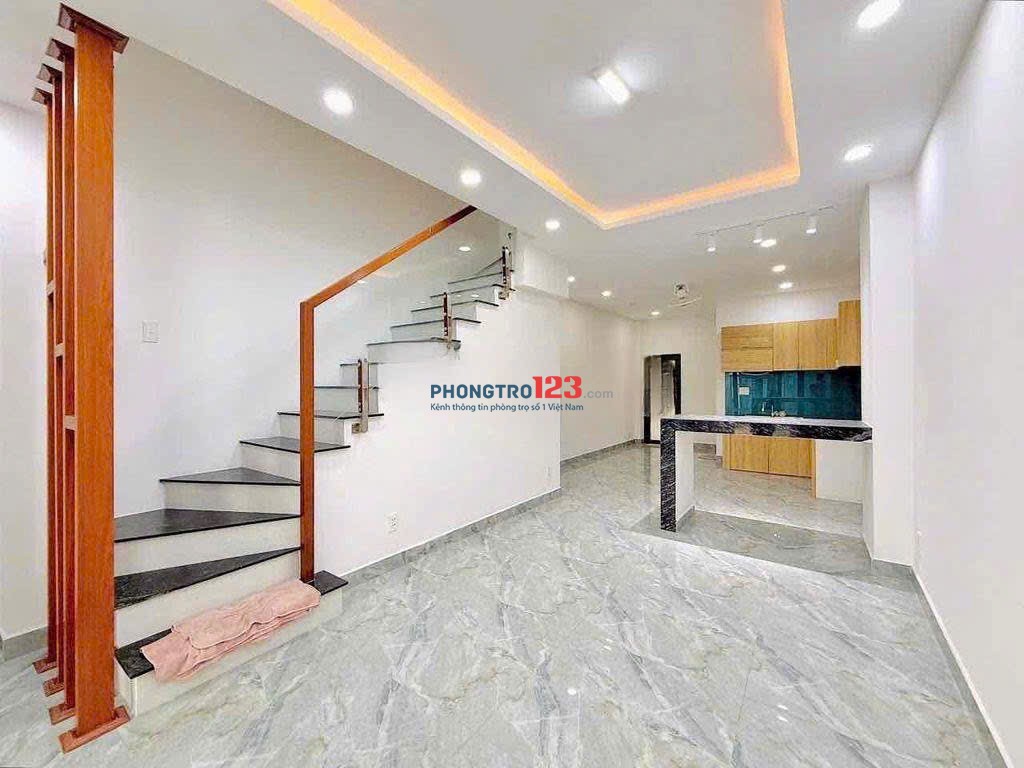 CHO THUÊ NHÀ NC MỚI XÂY ĐẸP, HẺM TRẦN THỊ TRỌNG, P15, Q.TÂN BÌNH. 4X17M. 4PN 5WC. 17TRIỆU/THÁNG.