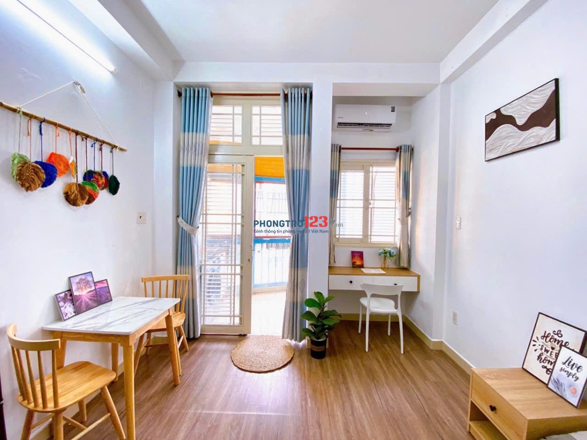 PHÒNG BAN CÔNG ĐỖ TẤN PHONG, P9, PHÚ NHUẬN, 35M2, CHỈ 6TR6/THÁNG
