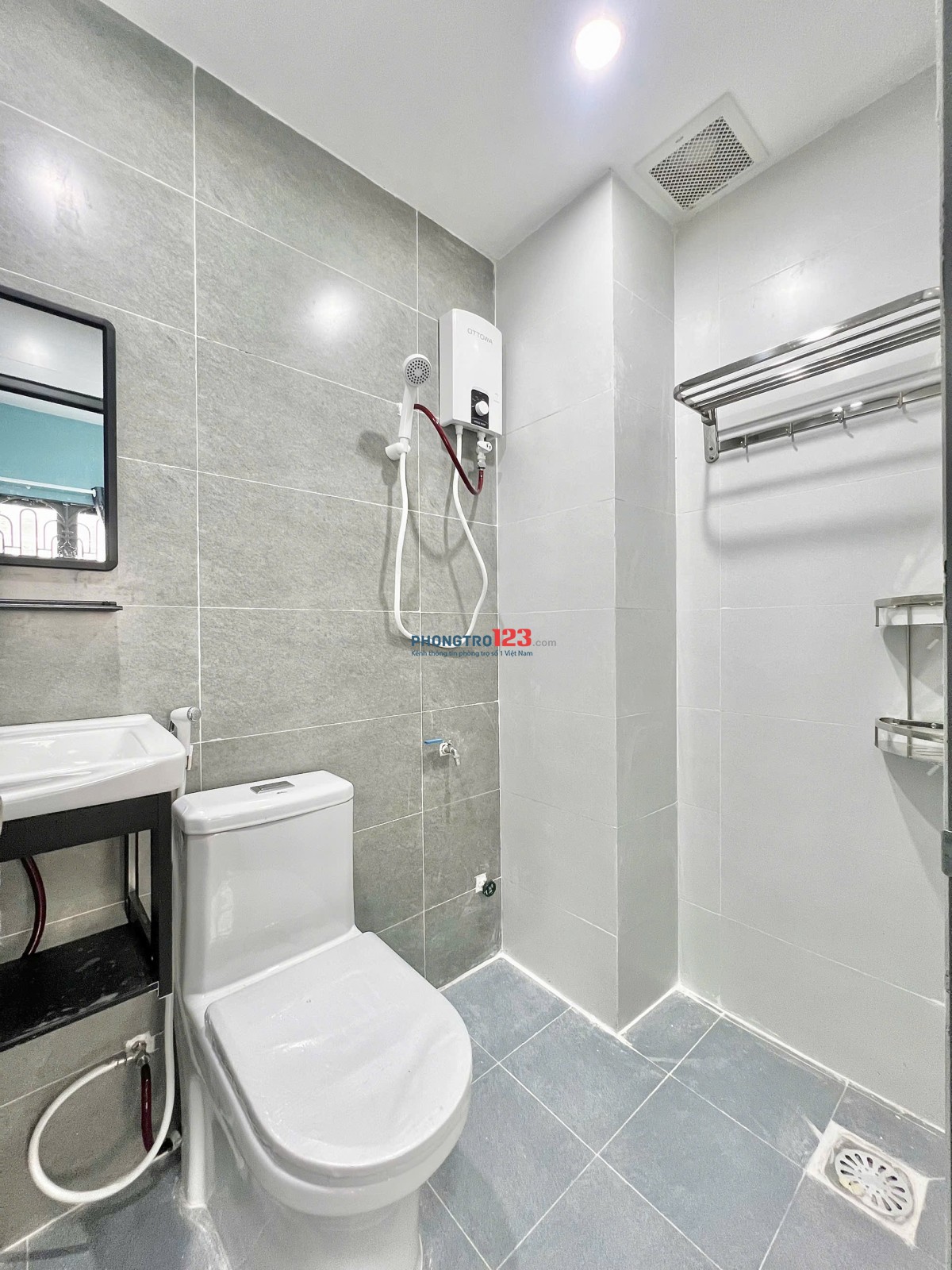 Phòng Trọ Mới Xây Full Nội Thất Máy Giặt Riêng Bùi Hữu Nghĩa - Gần chợ Bà Chiểu - Giáp Q1 0773443410