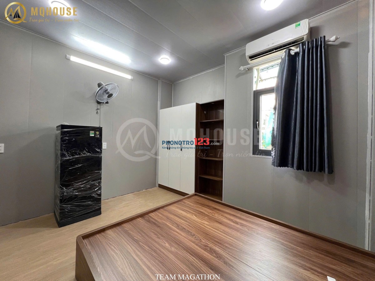 Phòng Trọ Mới Xây Full Nội Thất Máy Giặt Riêng Bùi Hữu Nghĩa - Gần chợ Bà Chiểu - Giáp Q1 0773443410