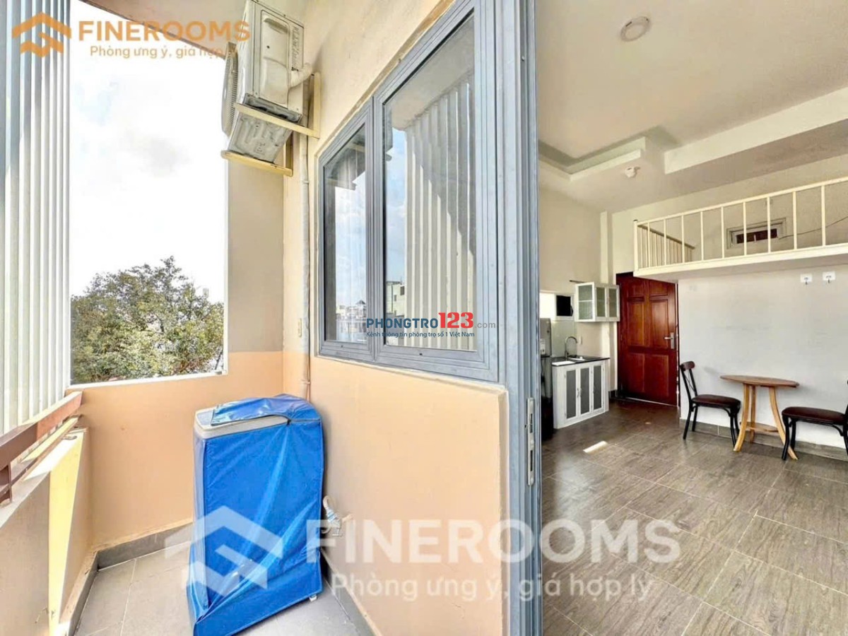 CHO THUÊ CĂN HỘ FULL NỘI THẤT – CÓ BAN CÔNG & CỬA SỔ NGAY THÂN NHÂN TRUNG, TÂN BÌNH