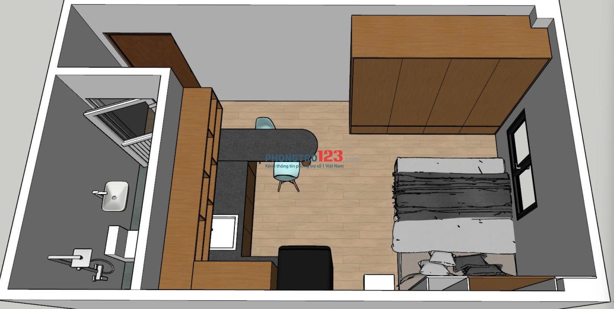 CĂN HỘ DV FULL NỘI THẤT, XÁCH VALI VÀO Ở, VƯỜN LÀI, AN PHÚ ĐÔNG, Q12