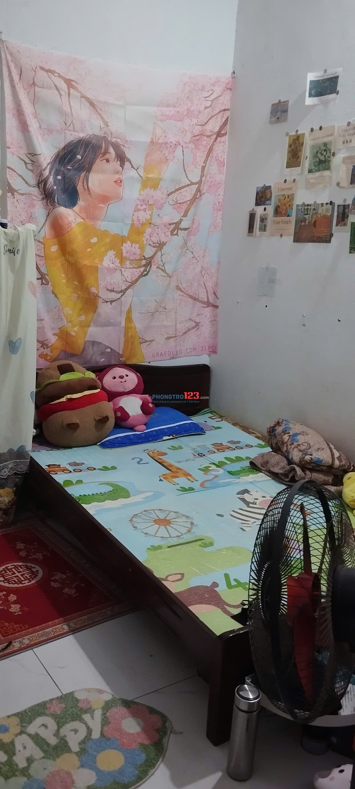 Chính chủ cho thuê nhà 16m giờ giấc tự do, free để xe, internet..
