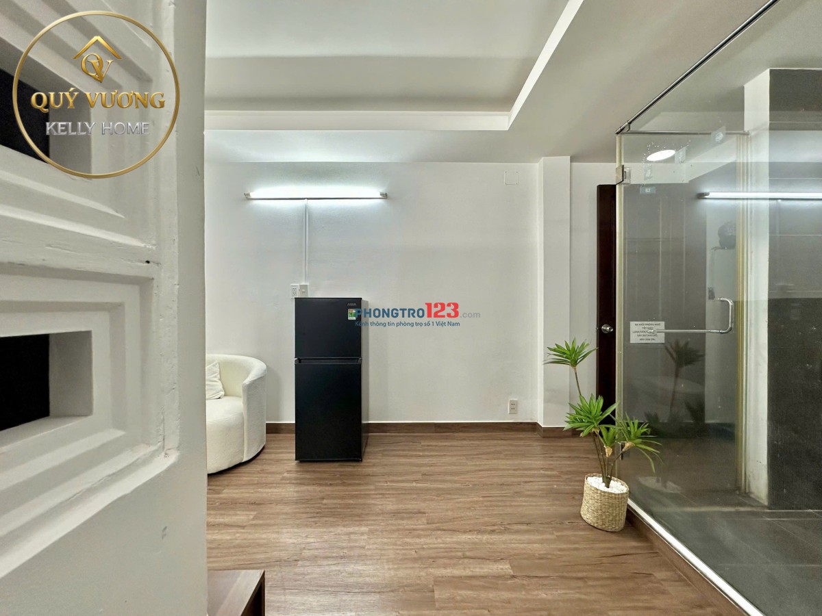 CHO THUÊ CĂN HỘ STUDIO PHAN XÍCH LONG FULL NỘI THẤT, TÁCH BẾP, GIÁP BÌNH THẠNH- KHU ĂN UỐNG VẠN KIẾP