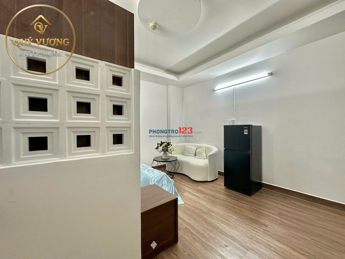 CHO THUÊ CĂN HỘ STUDIO PHAN XÍCH LONG FULL NỘI THẤT, TÁCH BẾP, GIÁP BÌNH THẠNH- KHU ĂN UỐNG VẠN KIẾP