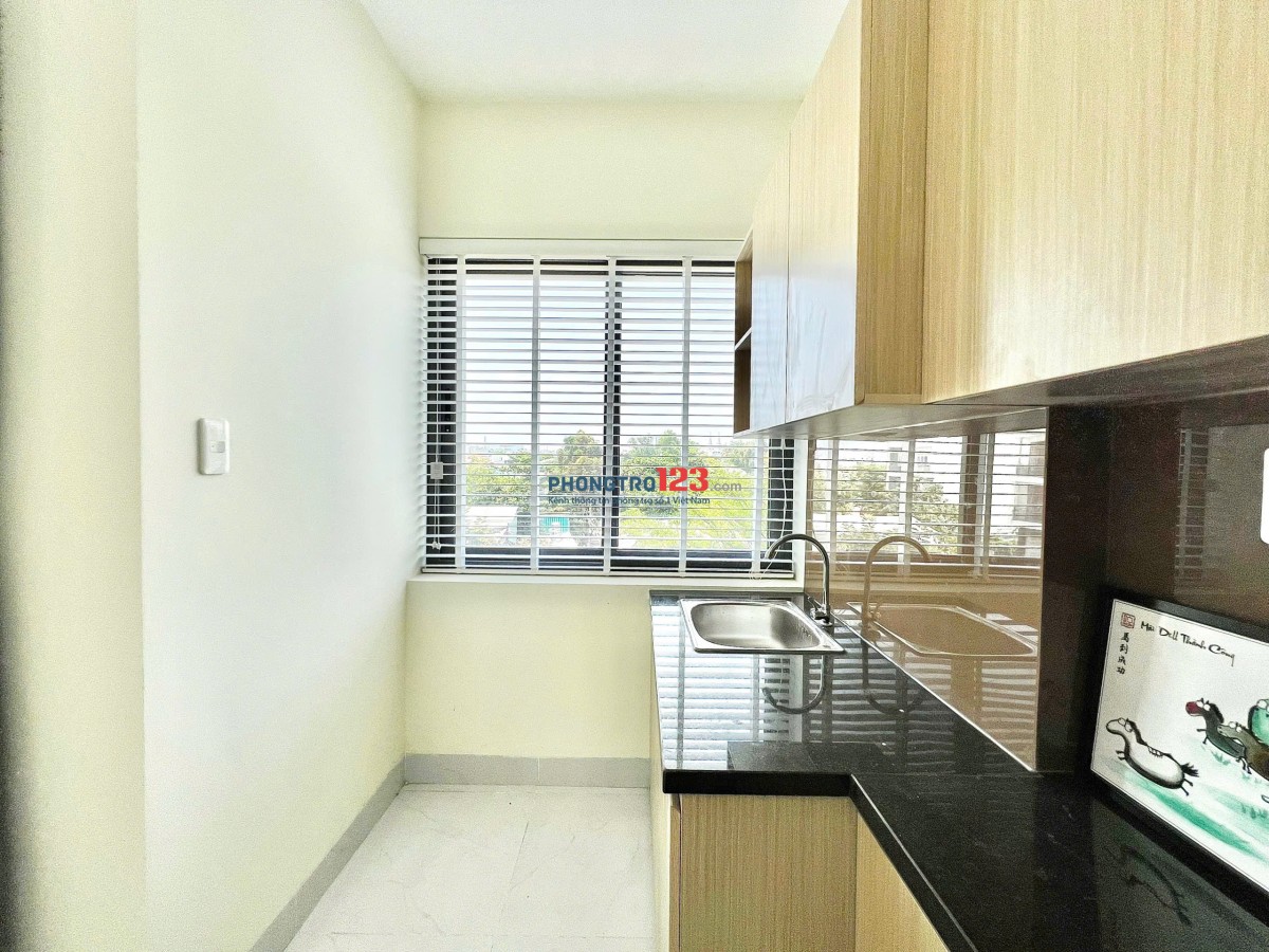 CHO THUÊ CĂN HỘ STUDIO ĐẶNG THÙY TRÂM – BAN CÔNG THOÁNG FULL NỘI THẤT GẦN CS3 VLU - THỦ ĐỨC