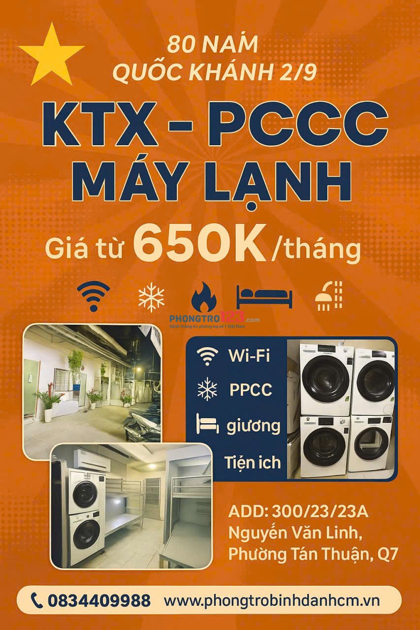 Nhà trọ - Ký túc xá 300 NVL. Sạch sẽ- an toàn PCCC