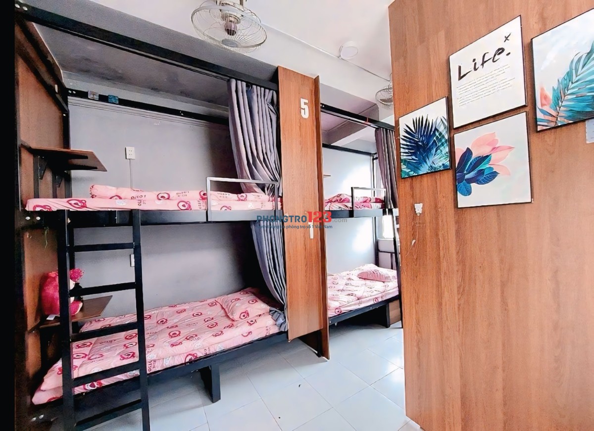 KTX ĐẸP - FULL TIỆN ÍCH - THƯ VIỆN RIÊNG - KHU NẤU ĂN RIÊNG - BÌNH THẠNH - BAO HẾT C.PHÍ