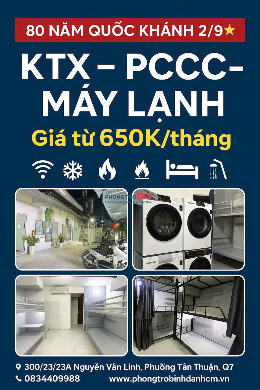 Nhà trọ - Ký túc xá 300 NVL. Sạch sẽ- an toàn PCCC