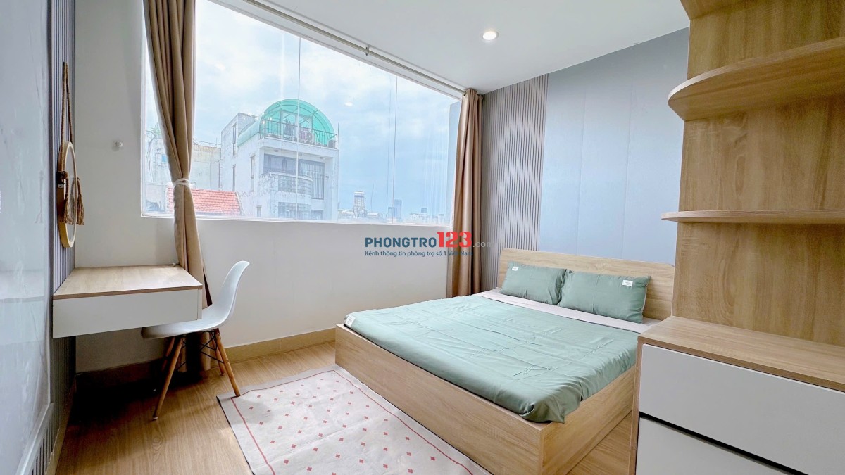 CĂN HỘ 1 PHÒNG NGỦ CỬA SỔ ÁNH SÁNG - THANG MÁY PHAN CHU TRINH BÌNH THẠNH GIÁP Q1 !
