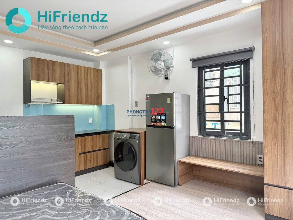 SẴN STUDIO MÁY GIẶT RIÊNG - CỬA SỔ TRỜI NGAY LÊ QUANG ĐỊNH GẦN CHỢ BÀ CHIỂU !!!