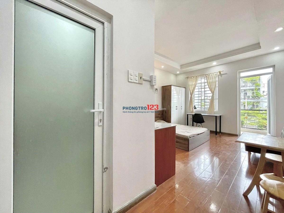 CHO THUÊ CĂN HỘ BÌNH LỢI – STUDIO FULL NỘI THẤT, SOFA, BAN CÔNG VIEW CÂU BÌNH LỢI - GIÁP THỦ ĐỨC
