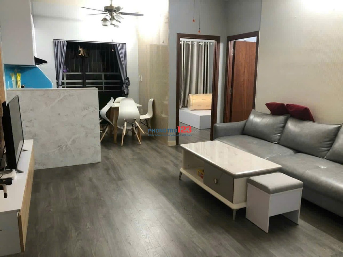 Chung cư Đất Phương Nam, Chu VĂn An, BT: 90m2, 3p ngủ, full nt, 15tr5