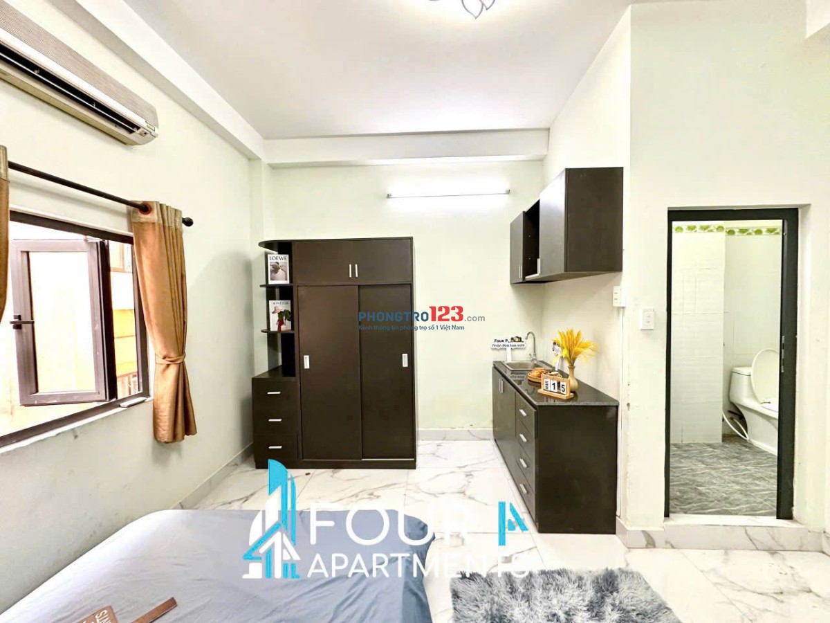 CHO THUÊ PHÒNG TRỌ CHU VĂN AN, BÌNH THẠNH CỬA SỔ LỚN GIÁP Q1, Q2