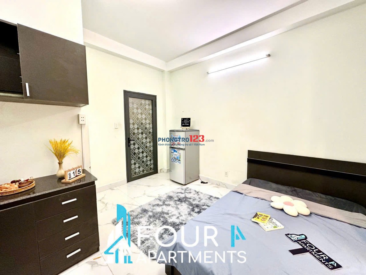 CHO THUÊ PHÒNG TRỌ CHU VĂN AN, BÌNH THẠNH CỬA SỔ LỚN GIÁP Q1, Q2