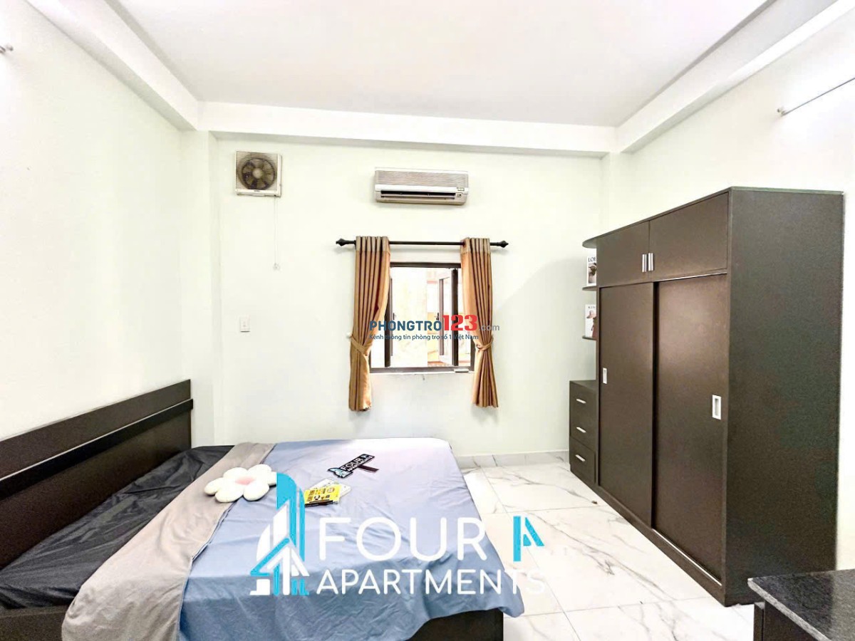 CHO THUÊ PHÒNG TRỌ CHU VĂN AN, BÌNH THẠNH CỬA SỔ LỚN GIÁP Q1, Q2