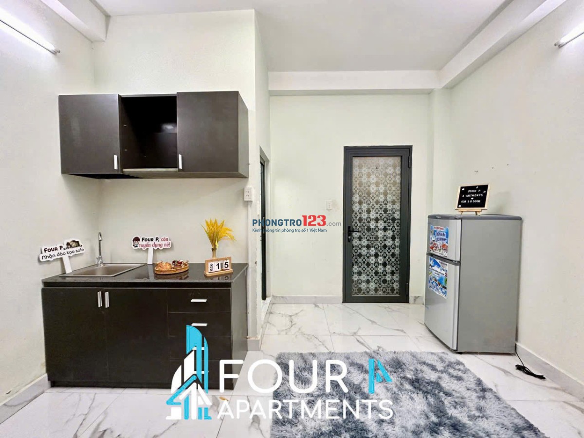 CHO THUÊ PHÒNG TRỌ CHU VĂN AN, BÌNH THẠNH CỬA SỔ LỚN GIÁP Q1, Q2