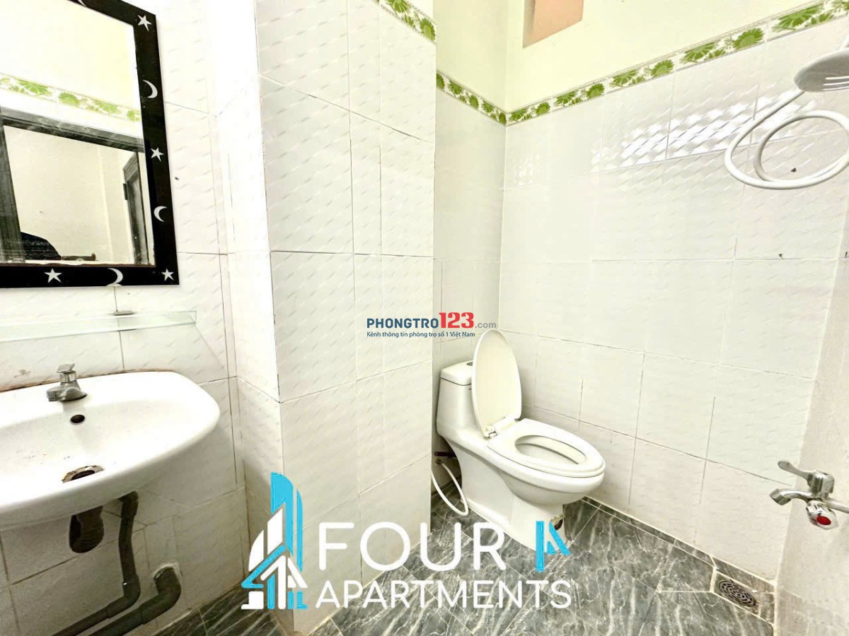 CHO THUÊ PHÒNG TRỌ CHU VĂN AN, BÌNH THẠNH CỬA SỔ LỚN GIÁP Q1, Q2