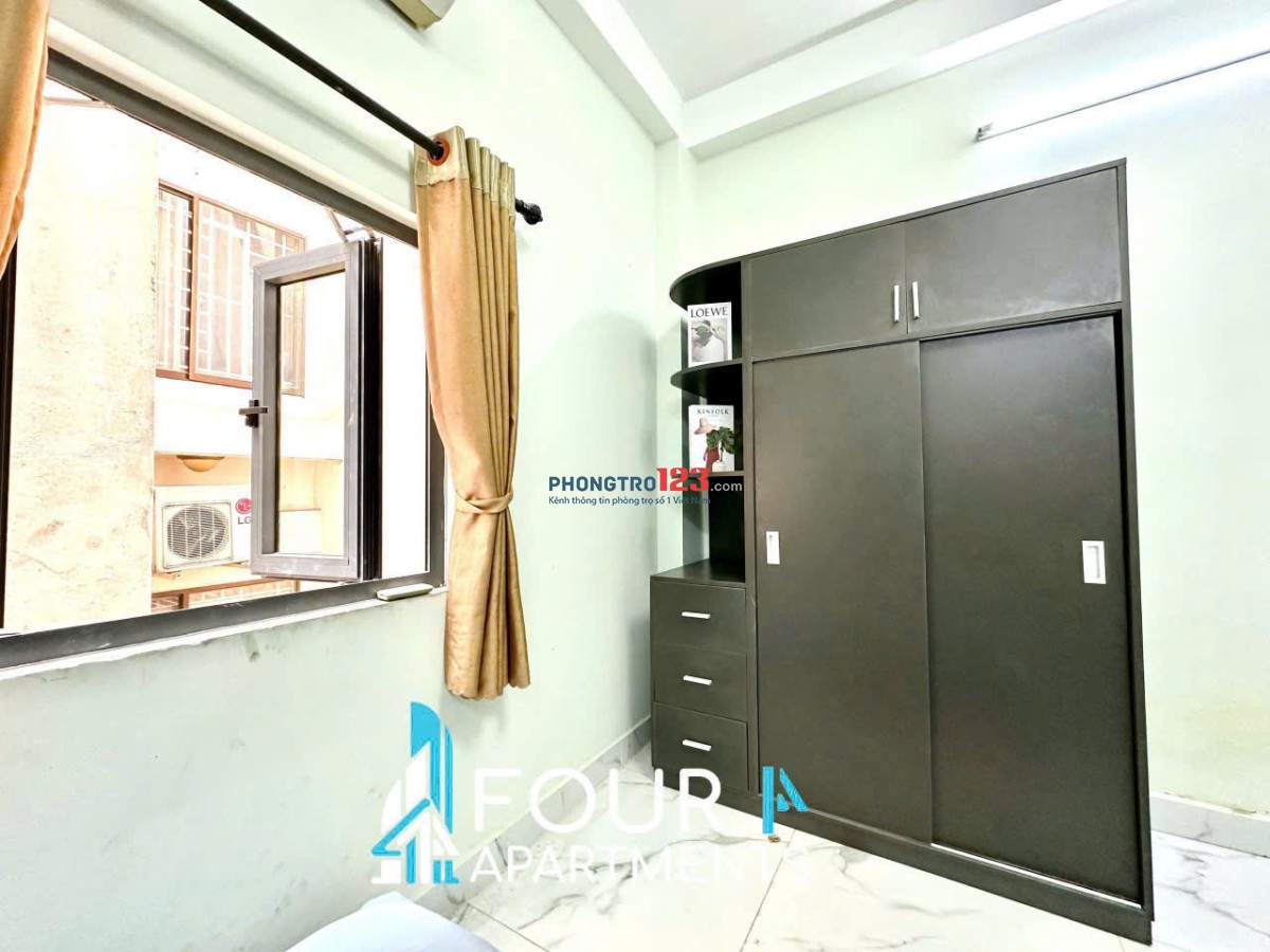 CHO THUÊ PHÒNG TRỌ CHU VĂN AN, BÌNH THẠNH CỬA SỔ LỚN GIÁP Q1, Q2