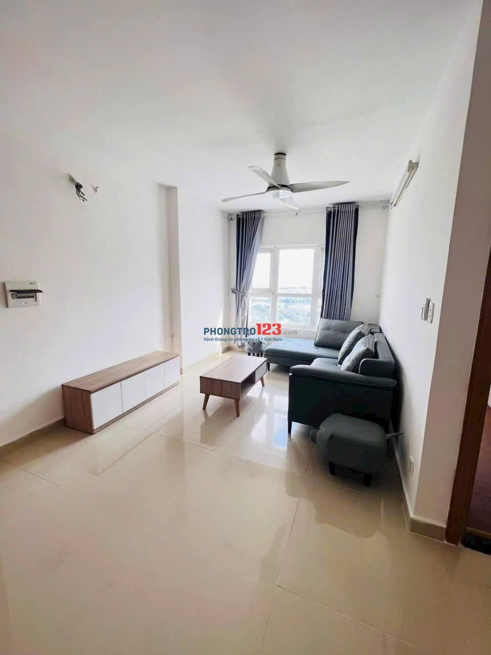 Chung cư Kim Tâm Hải, Trường Chinh,TTN, Q12: 75m2,2p ngủ,7,3tr/th